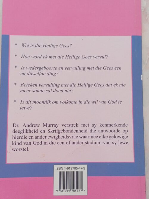 Ken Die Heilige Gees – Andrew Murray secondhand book