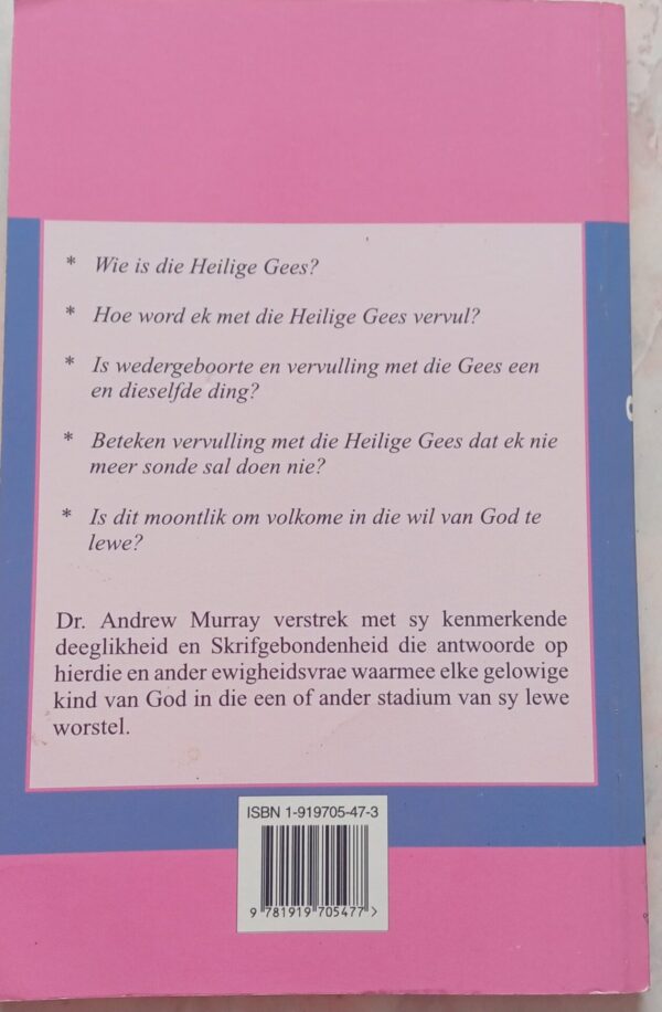 Ken Die Heilige Gees – Andrew Murray secondhand book