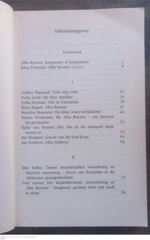 Die Blink Uur Van Mooi Dinge — Thomas Van Der Walt secondhand book