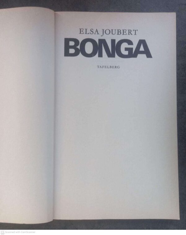 Bonga — Elsa Joubert secondhand book