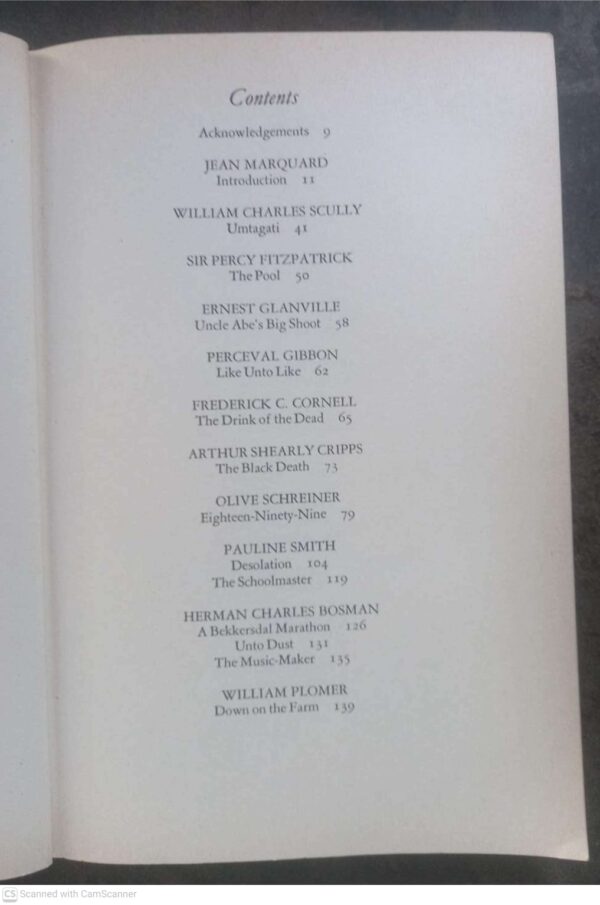 Century of South African Short Stories6 A Century Of South African Short Stories — Jean Marquard secondhand book