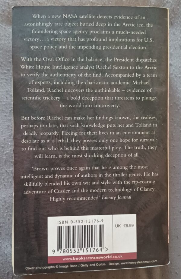 Deception Point – Dan Brown secondhand book