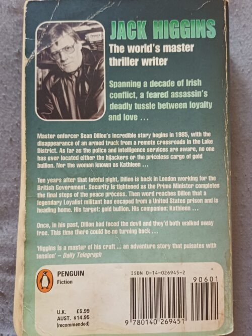 Drink With The Devil – Jack Higgins secondhand book