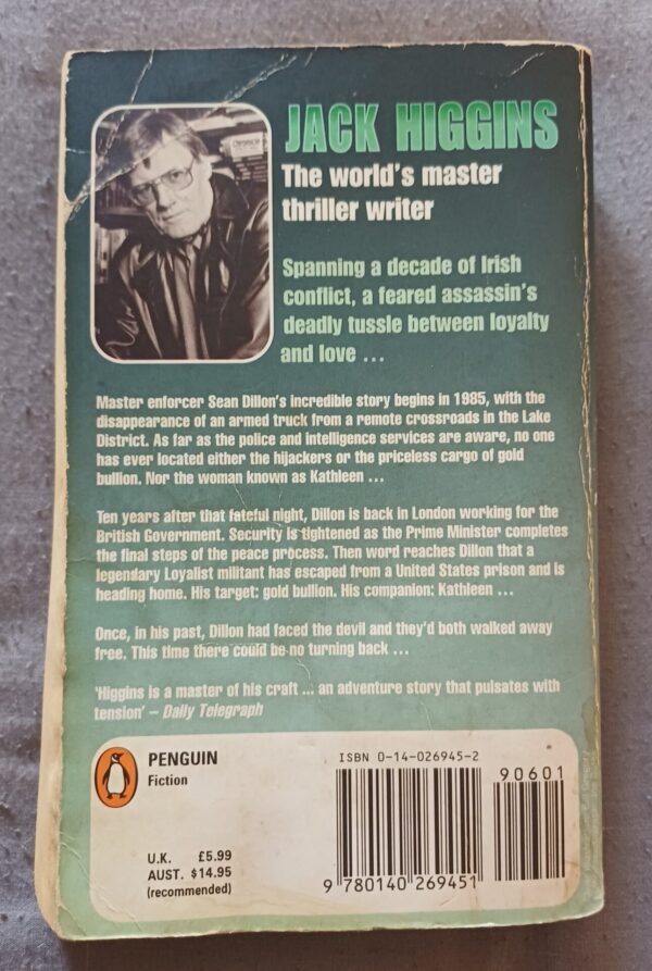 Drink With The Devil – Jack Higgins secondhand book