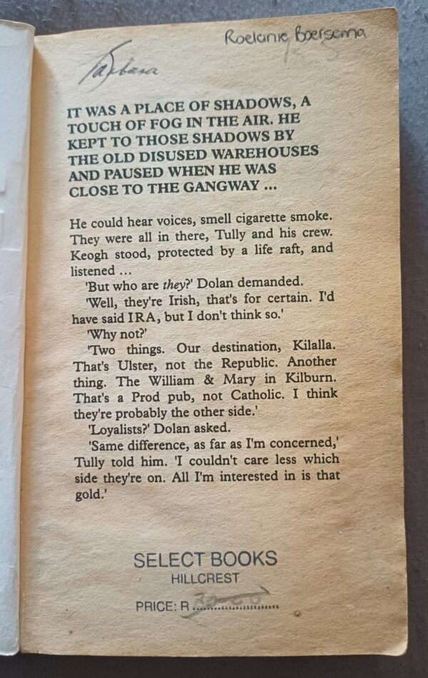 Drink With The Devil – Jack Higgins secondhand book