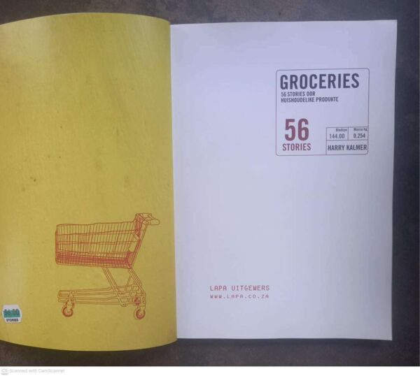 Groceries: Stories Oor Huishoudelike Produkte — Harry Kalmer secondhand book