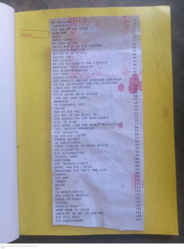 Groceries: Stories Oor Huishoudelike Produkte — Harry Kalmer secondhand book