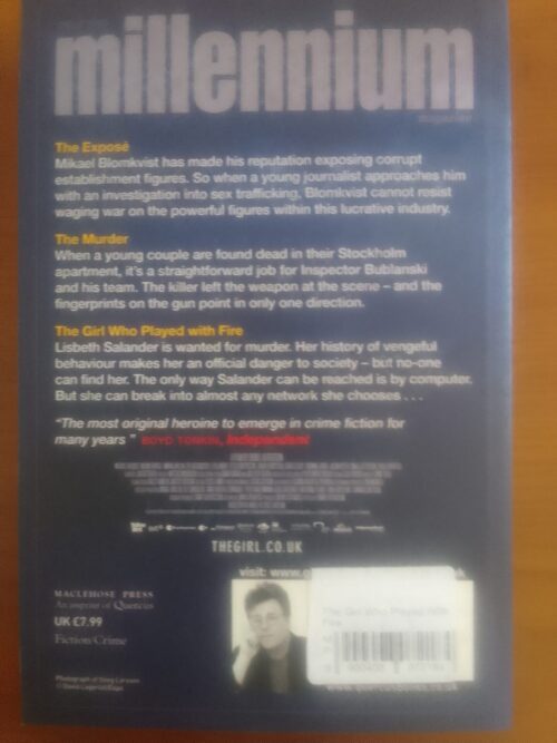 The Girl Who Played With Fire – Stieg Larsson secondhand book