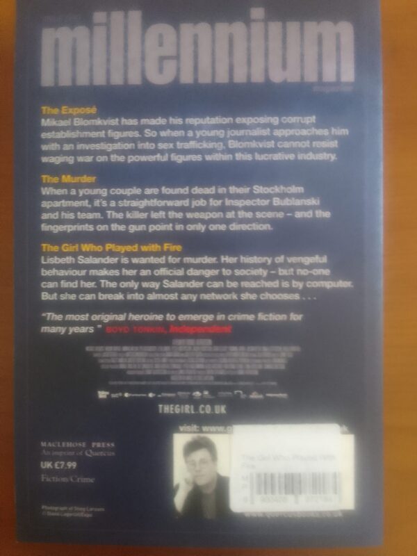 The Girl Who Played With Fire – Stieg Larsson secondhand book