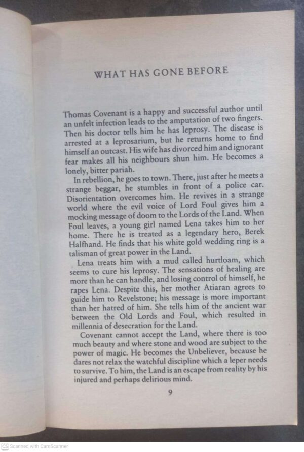 The Illearth War — Stephen Donaldson secondhand book