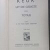 Keur Uit Die Gedigte Van Totius — C. M. Van Den Heever secondhand book