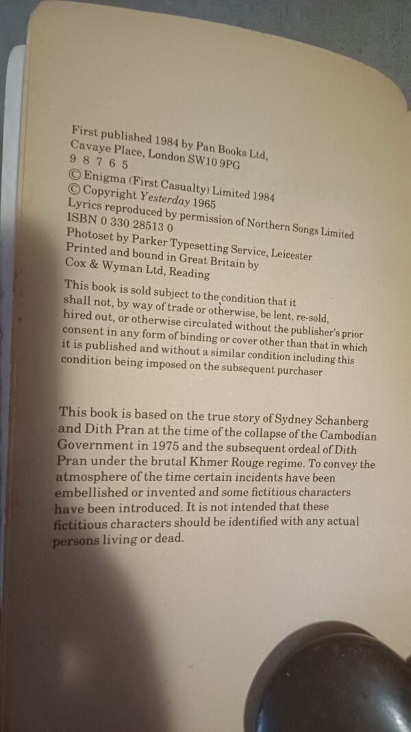 The Killing Fields – Christopher Hudson secondhand book