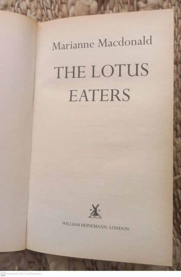 The Lotus Eaters – Marianne Macdonald secondhand book