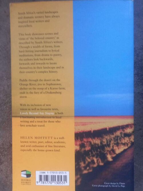 Lovely Beyond Any Singing: Landscapes In South African Writing — Helen Moffett *SIGNED* secondhand book