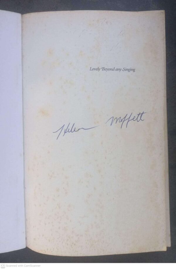 Lovely Beyond Any Singing: Landscapes In South African Writing — Helen Moffett  *SIGNED* secondhand book