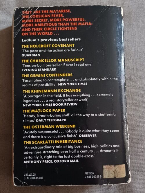 The Matarese Circle – Robert Ludlum secondhand book
