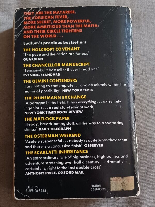 The Matarese Circle – Robert Ludlum secondhand book