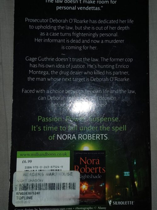 Night Shadow – Nora Roberts secondhand book