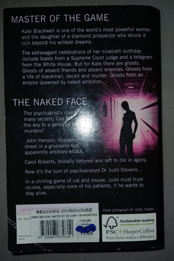 Master Of The Unexpected Omnibus – Sidney Sheldon secondhand book