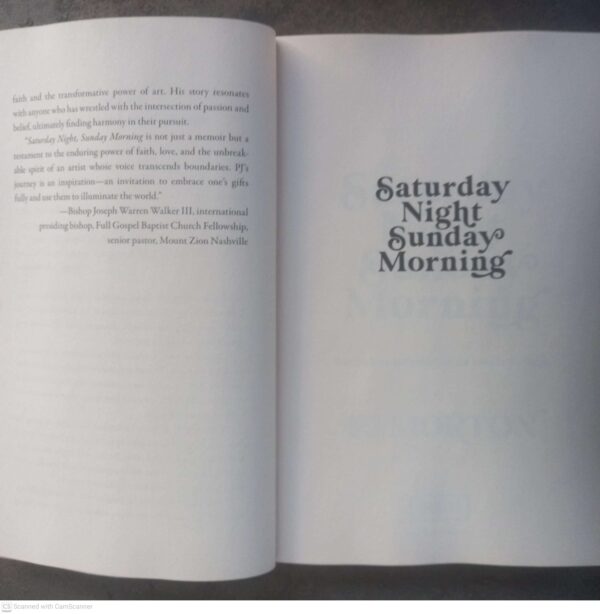 Saturday Night4 Saturday Night, Sunday Morning — PJ Morton secondhand book