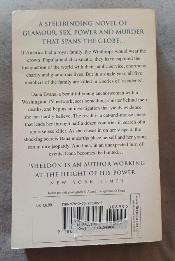 The Sky Is Falling – Sidney Sheldon secondhand book