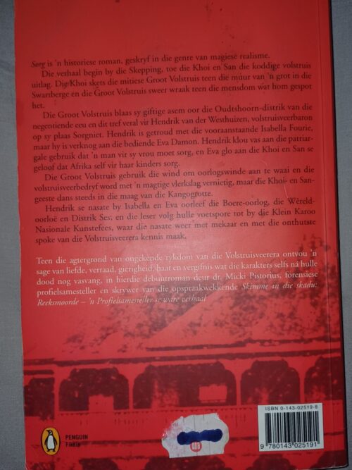 Sorg – Micki Pistorius secondhand book
