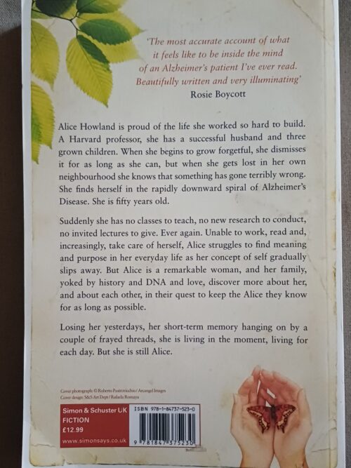 Still Alice – Lisa Genova secondhand book