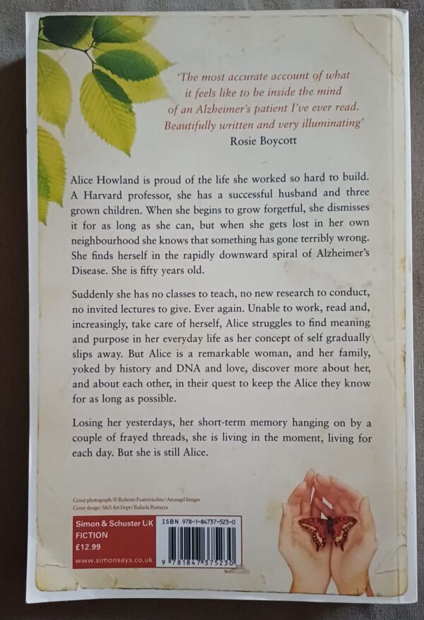 Still Alice – Lisa Genova secondhand book