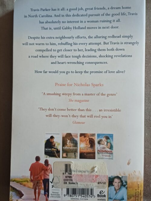 The Choice – Nicolas Sparks secondhand book