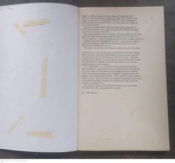 Die Tweede Verslag Van ‘n Buitengewone Ontmoeting — Rona Rupert secondhand book
