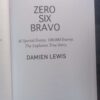 Zero Six Bravo – Damien Lewis secondhand book