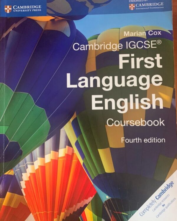 Cambridge English First Language Coursebook Fourth Edition secondhand book
