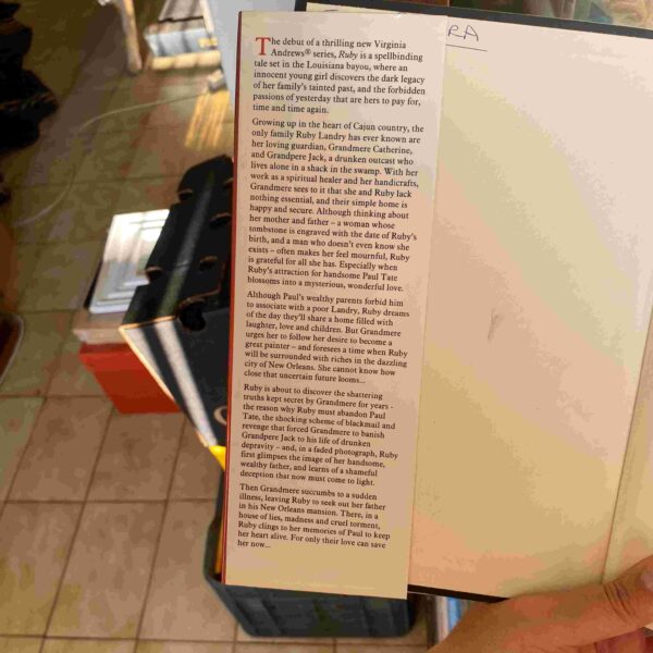 Ruby – Virgina Andrews secondhand book