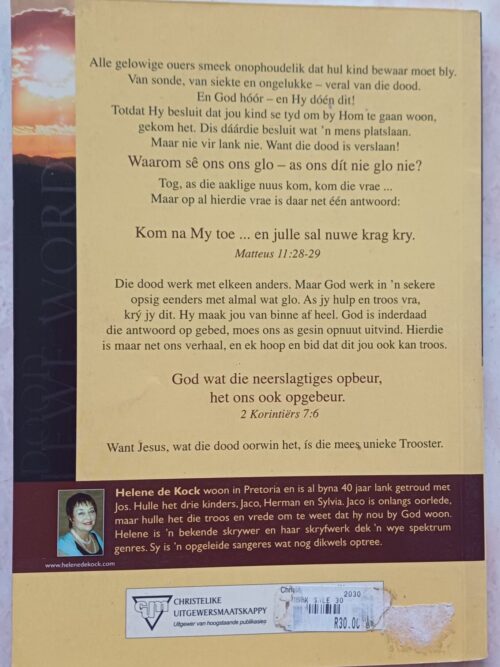 As Dood Lewe Word – Helene De Kock secondhand book