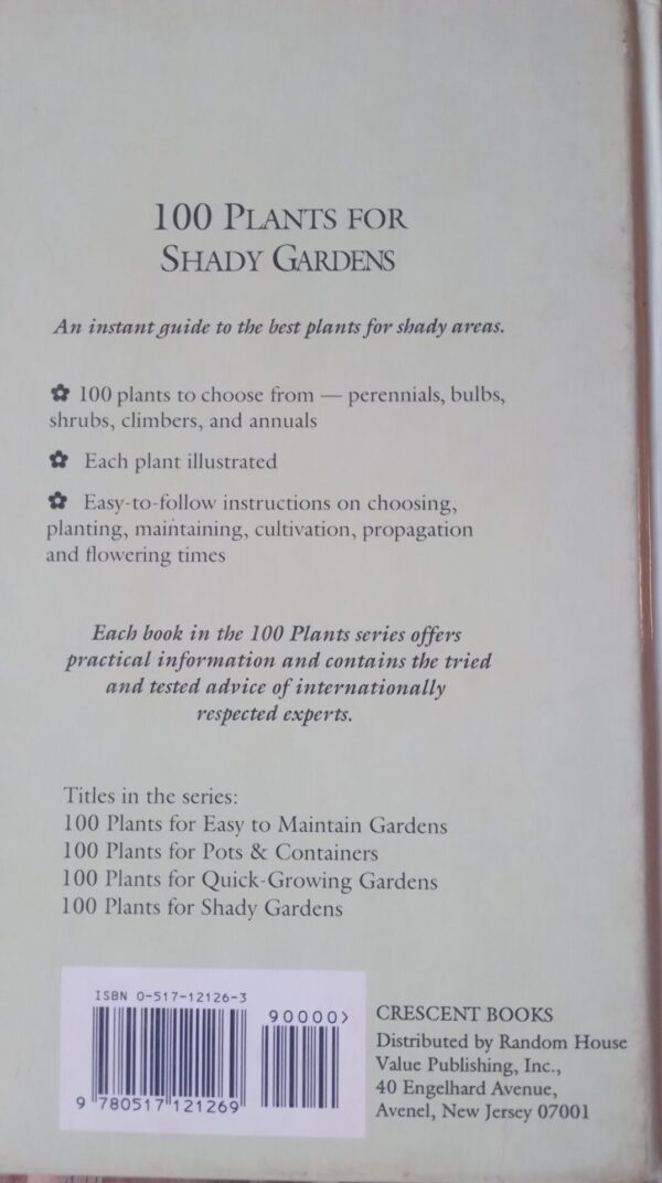 100 Plants For Shady Gardens – Mary Moody secondhand book