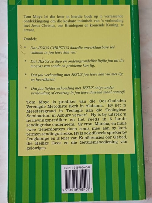 Die Grootsheid Van Sy Liefde – Tom Moye secondhand book