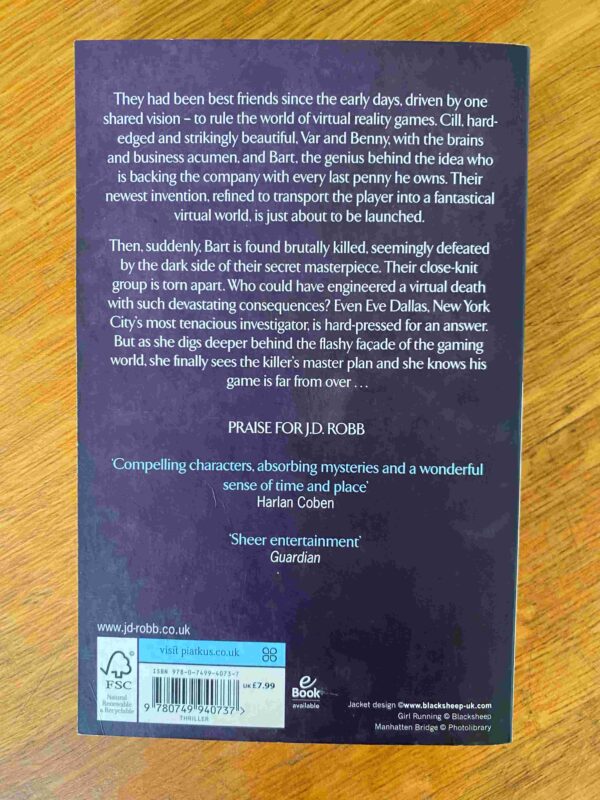 Fantasy In Death – J.D. Robb secondhand book