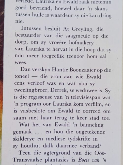 Boeie van ‘n banneling – Christo van der Merwe secondhand book