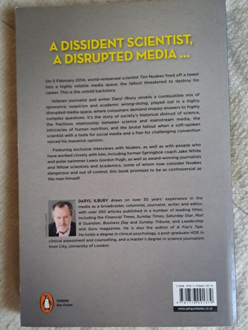 Tim Noakes: The Quiet Maverick – Daryl Ilbury secondhand book