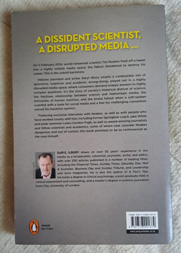 Tim Noakes: The Quiet Maverick – Daryl Ilbury secondhand book