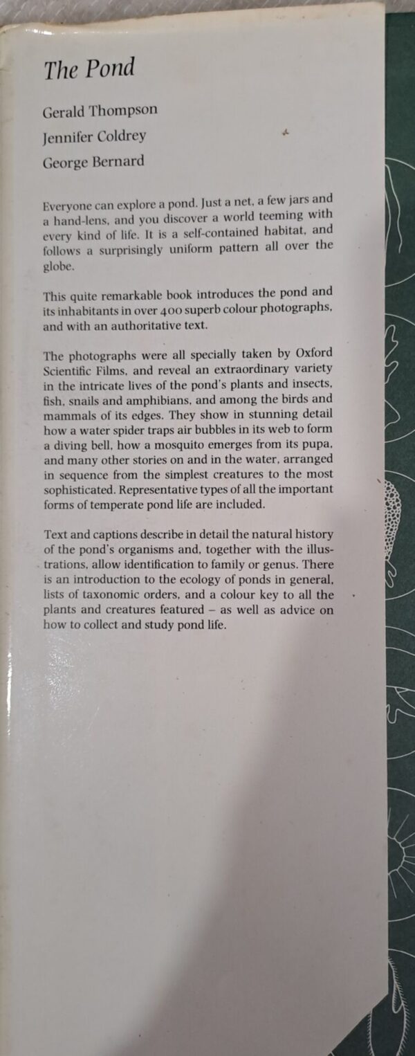 20251231_162159 The Pond – Rhompson, Coldrey, Bernard secondhand book
