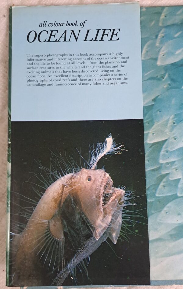All Colour Book Of Ocean Life – Martin and Heather Angel secondhand book