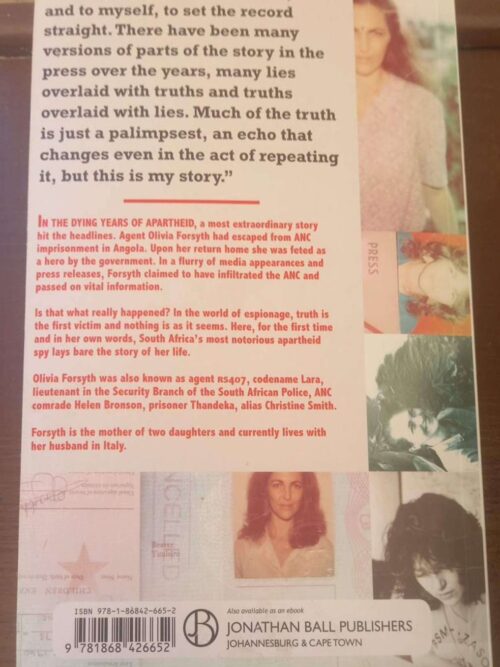 Agent 407: A South African Spy Breaks Her Silence — Olivia Forsyth secondhand book