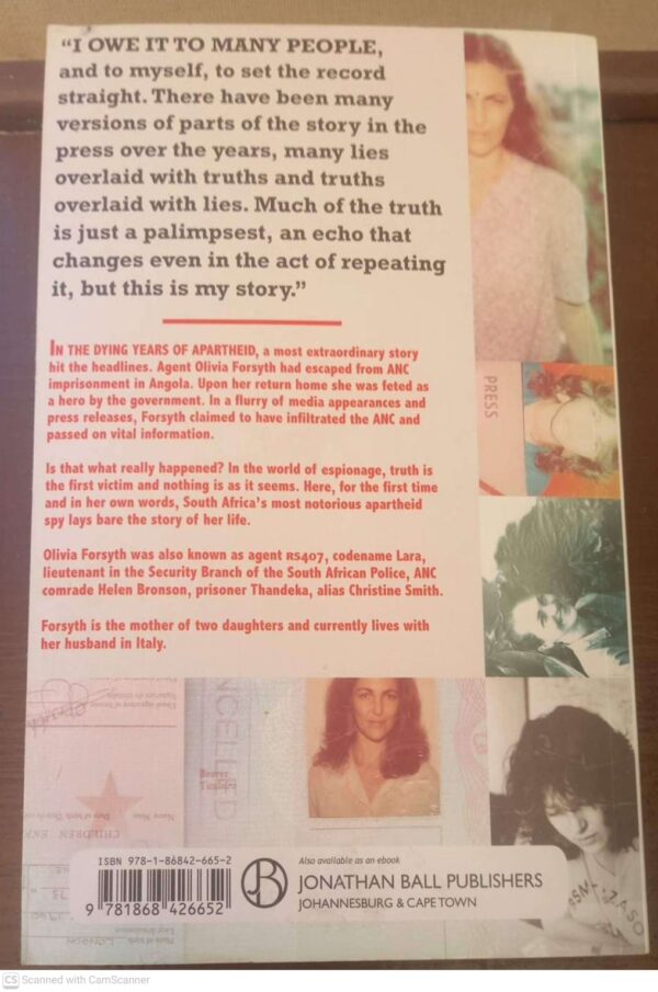 Agent 407: A South African Spy Breaks Her Silence — Olivia Forsyth secondhand book