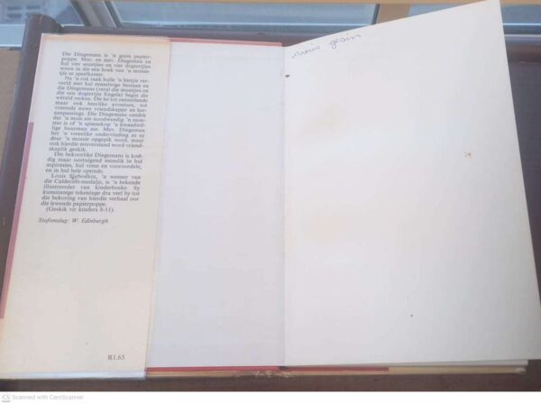 Die Bekoorlike Dingemans — Marion Upington secondhand book