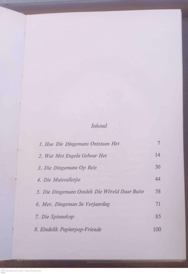 Die Bekoorlike Dingemans — Marion Upington secondhand book