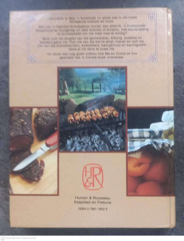 Boerekos — Dine Van Zyl secondhand book