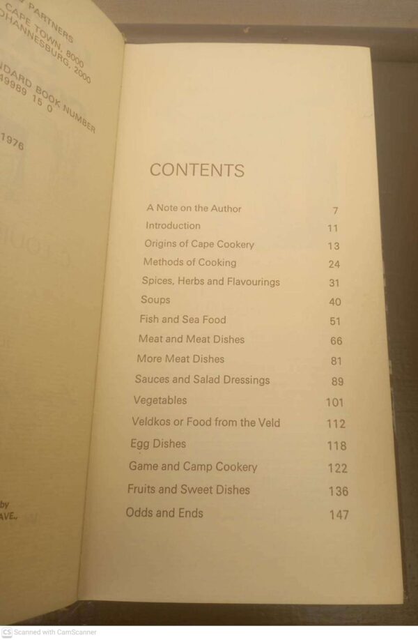 Leipoldt’s Cape Cookery — C. Louis Leipoldt secondhand book