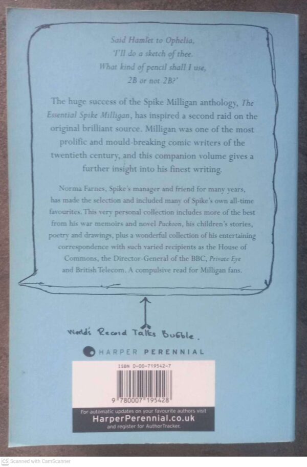 The Compulsive Spike Milligan – Norma Farnes secondhand book