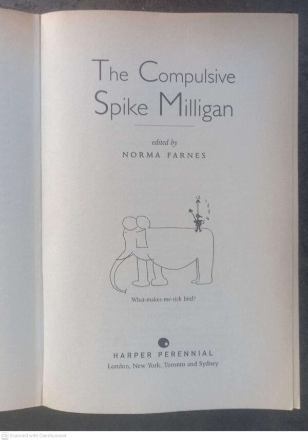 The Compulsive Spike Milligan – Norma Farnes secondhand book